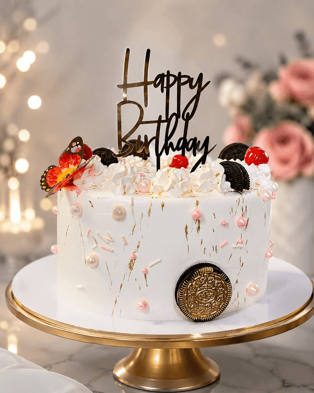 Butterfly Cookie Cake