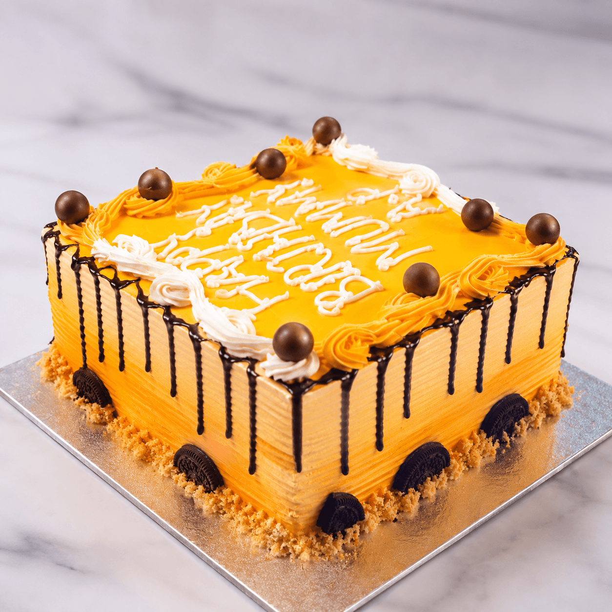 Golden Mummy Buttercream