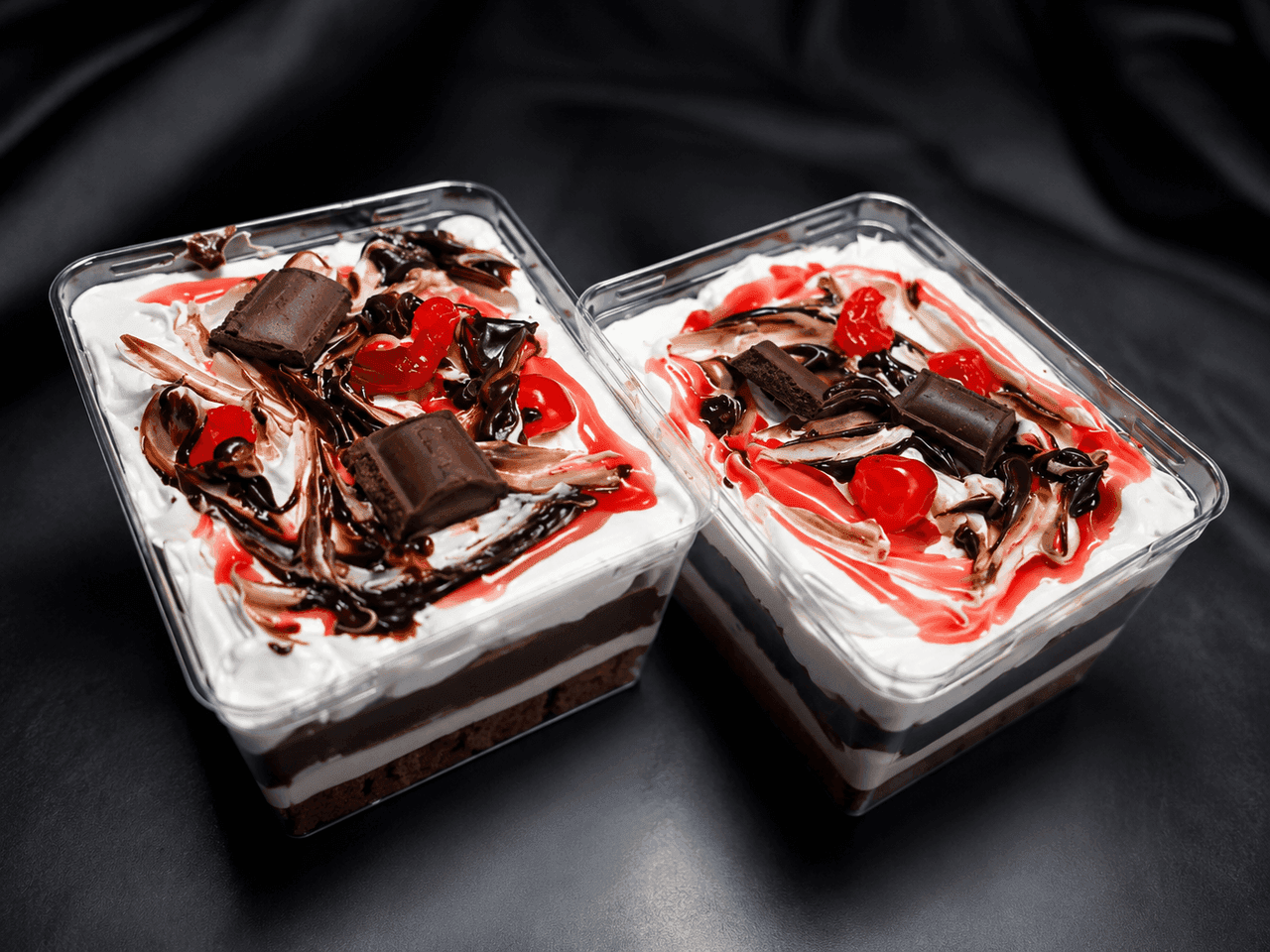 Black Forest Dessert Cups