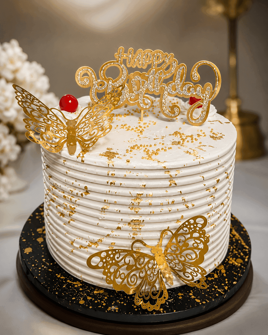 Golden Butterfly Toast