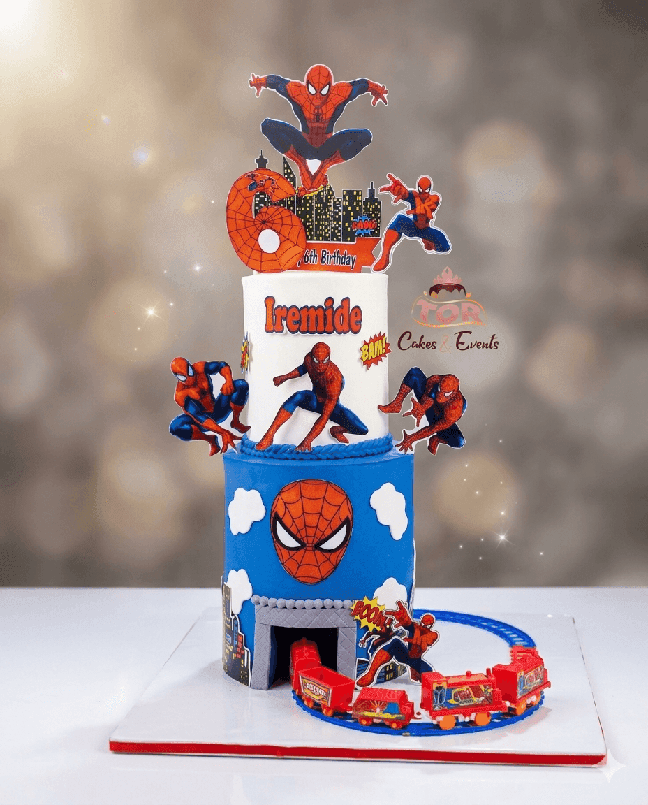 Spiderman Train Tower